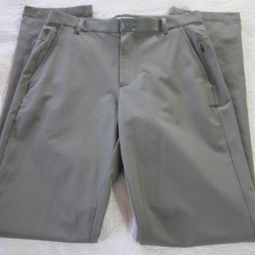 Brady Pants 30 Structured Stretch Brady Pant Thyme Green